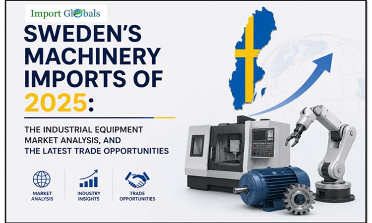 Sweden's Machinery Imports of 2025: The Industrial Equipment Market Analysis, and the Latest Trade Opportunities
