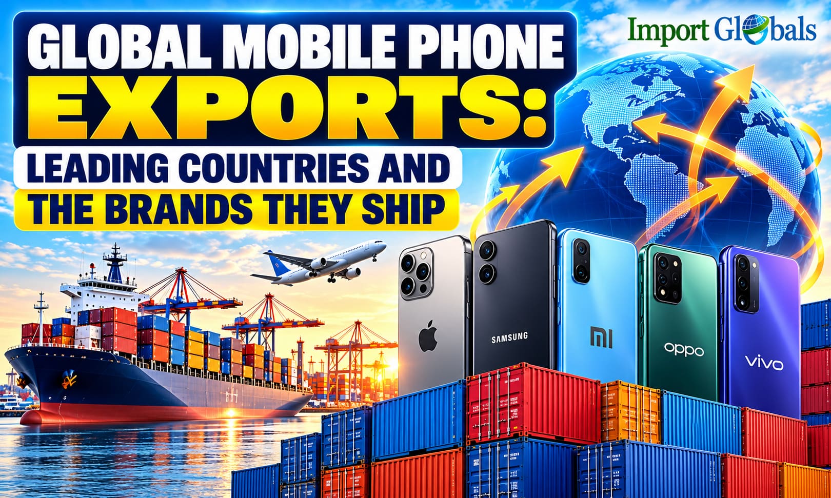 Global Mobile Phone Exports: Leading Countries and the Brands They Ship