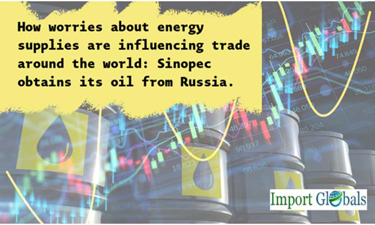 How Worries About Energy Supplies Are Influencing Trade Around the World: Sinopec Obtains Its Oil From Russia