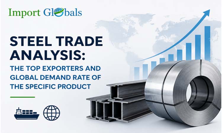 Steel Trade Analysis: The Top Exporters and Global Demand Rate of the Specific Product