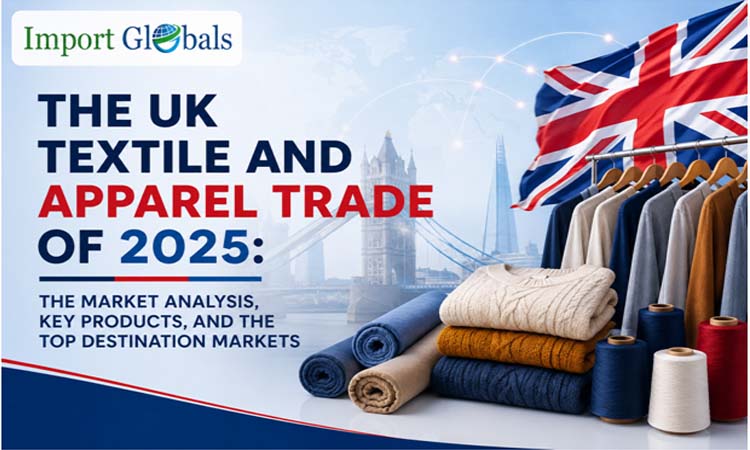 The UK Textile and Apparel Trade of 2025: The Market Analysis, Key Products, and the Top Destination Markets