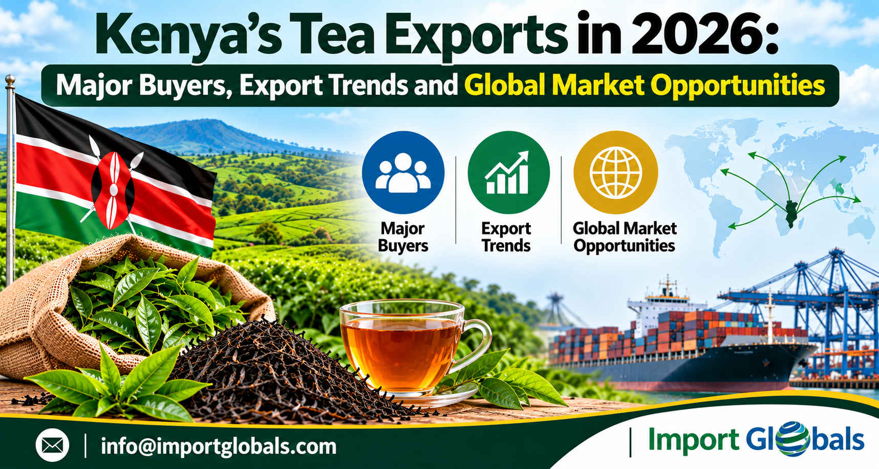Kenya Tea Exports in 2026: Major Buyers, Export Trends and Global Market Opportunities